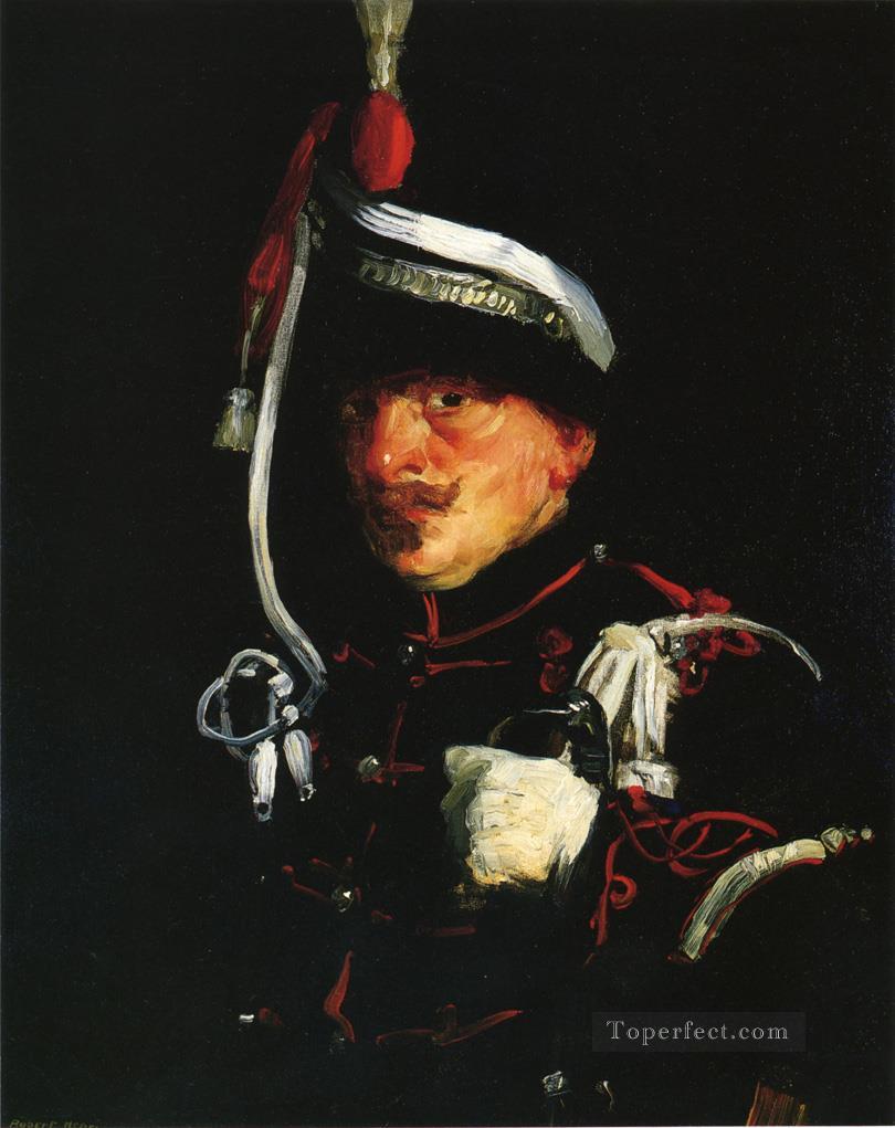 Retrato de soldado holandés Escuela Ashcan Robert Henri Pintura al óleo